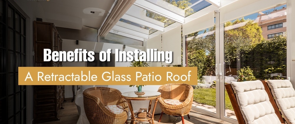 Retractable Glass Patio Roof in delhi