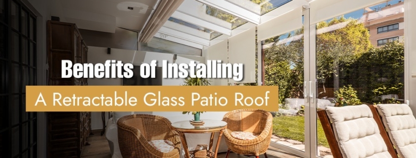 Retractable Glass Patio Roof in delhi