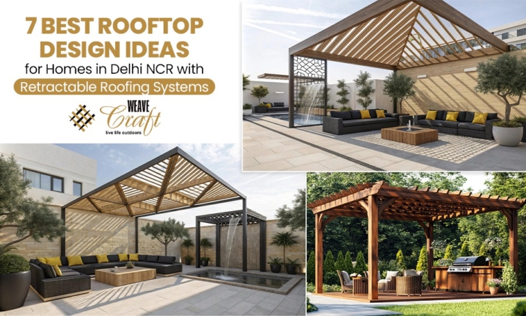 Retractable Roofing Systems design for Delhi Homes