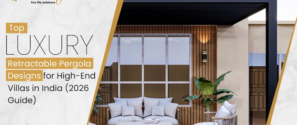 luxury retractable pergolas