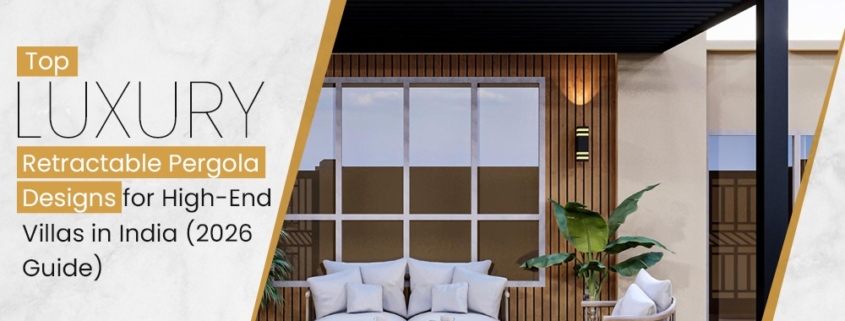 luxury retractable pergolas